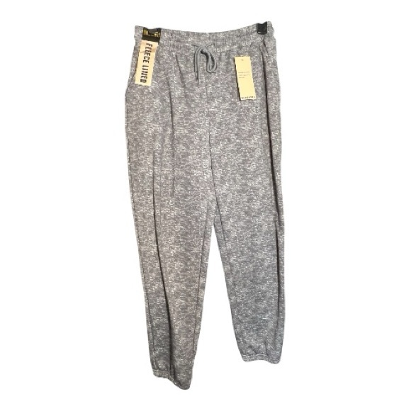 🆕 NWT Indero heather gray fleece lined joggers | S/M - Picture 2 of 7